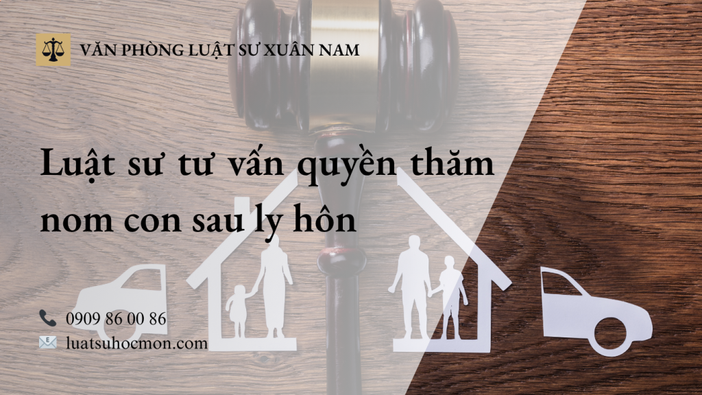 Luật sư tư vấn quyền thăm nom con sau ly hôn – Tranh chấp thường gặp và hướng giải quyết